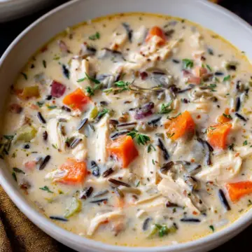 Creamy Chicken and Wild Rice Soup