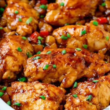 Baked Sweet Hawaiian Chicken