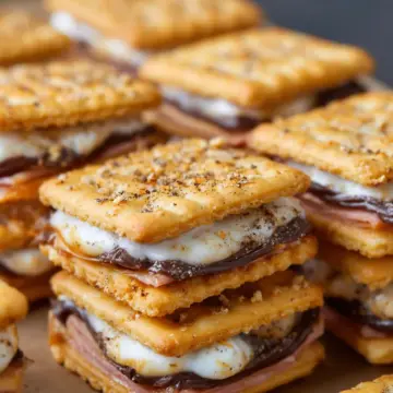 Ritz Cracker Sandwiches