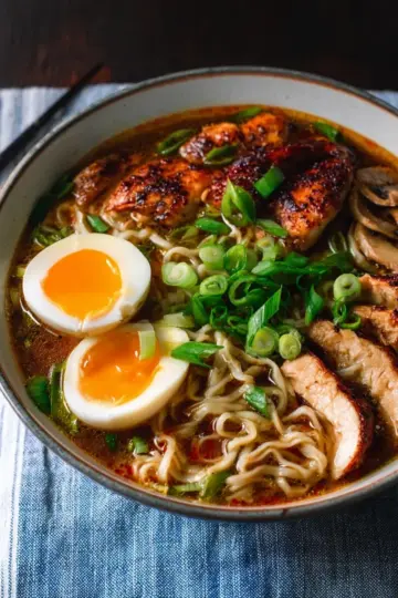 Simple Homemade Chicken Ramen