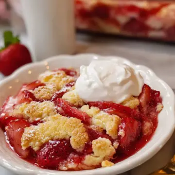 Strawberry Cobbler