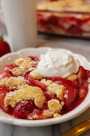 Strawberry Cobbler