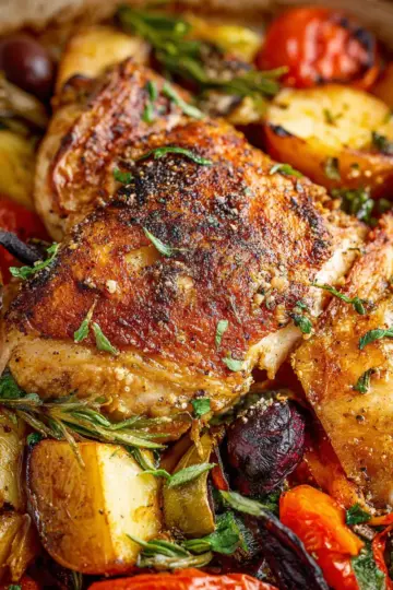Roasted Chicken And Vegetables