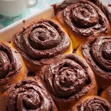 Chocolate Cinnamon Rolls