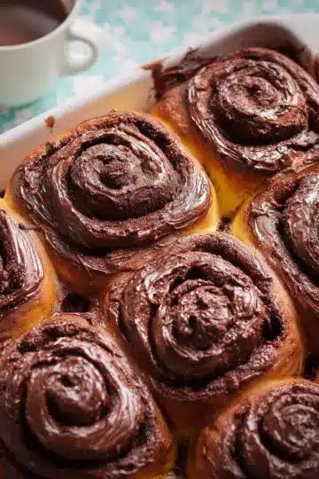 Chocolate Cinnamon Rolls