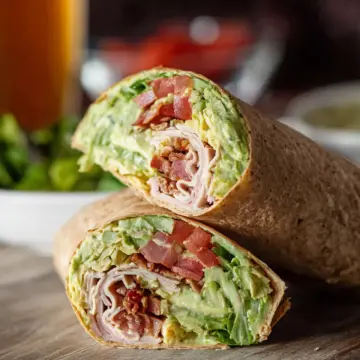 California Turkey Club Wrap