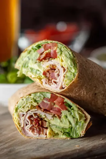 California Turkey Club Wrap