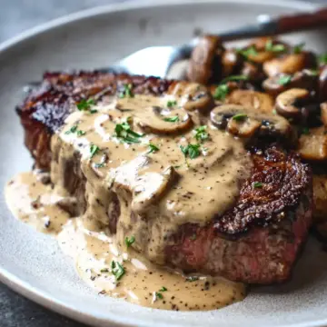 Mushroom Sauce for Steak