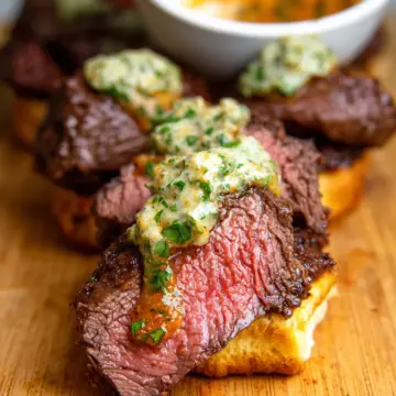 Cowboy Butter Steak Sliders