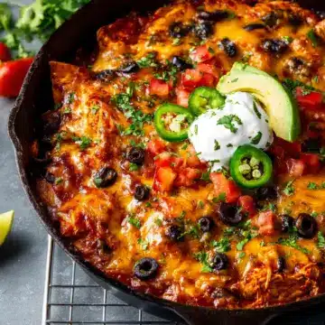 Chicken Enchilada Skillet