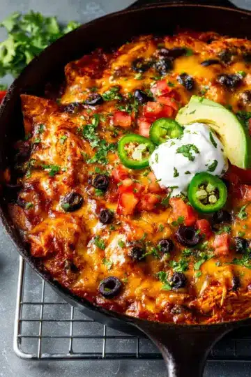 Chicken Enchilada Skillet