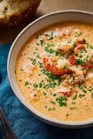 Creamy Shrimp and Crab Seafood Bisque Recipe