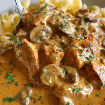 Chicken Stroganoff
