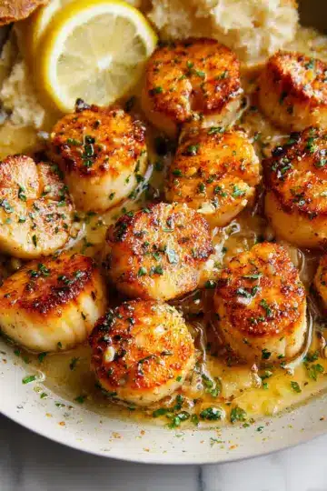 Lemon Butter Scallops
