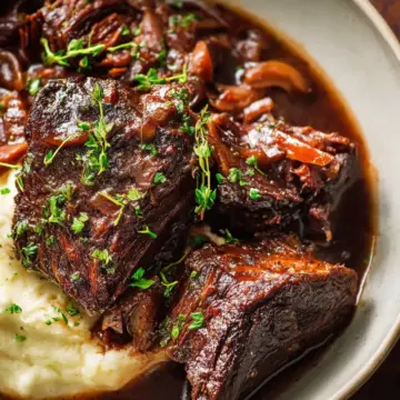 Red Wine Braised Beef
