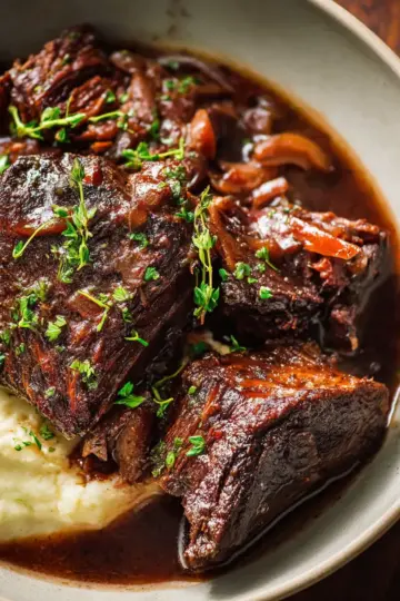 Red Wine Braised Beef