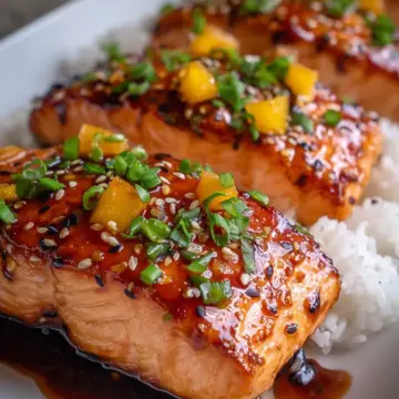 Sweet Glazed Teriyaki Salmon