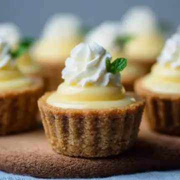 Cookie Cups with Lemon Curd