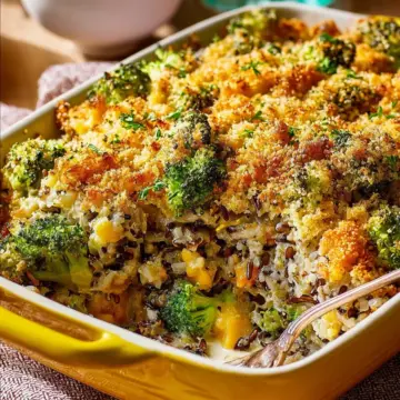 Broccoli Wild Rice Casserole