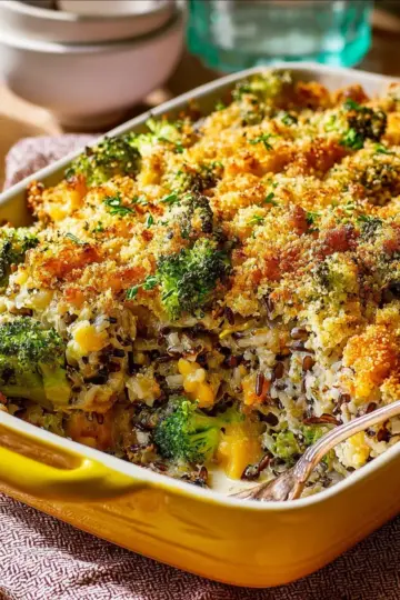 Broccoli Wild Rice Casserole