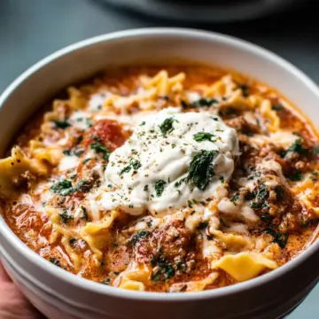 Instant Pot Lasagna Soup