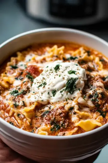 Instant Pot Lasagna Soup