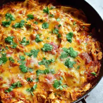 Chicken Enchilada Skillet
