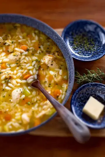 Italian Chicken Pastina Soup