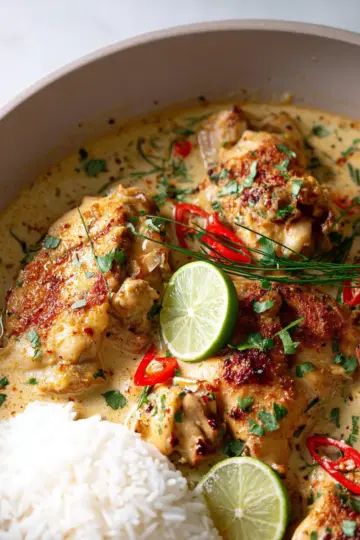 Creamy Coconut Milk Chicken Recipe