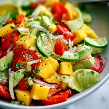 Mango Salad with Lime