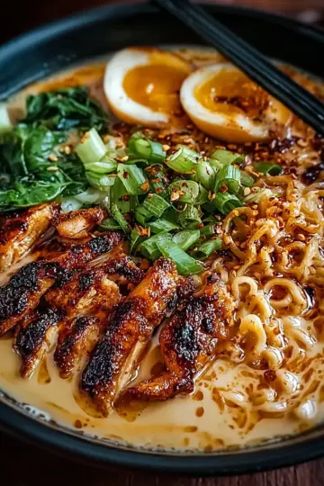 Fiery Chicken Ramen A Simple Spicy Creamy Recipe