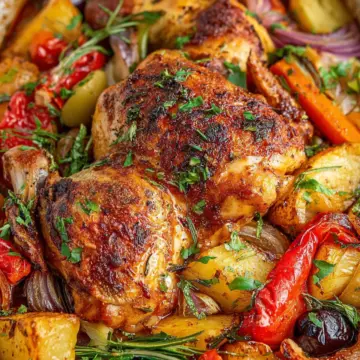 Roasted Chicken And Vegetables