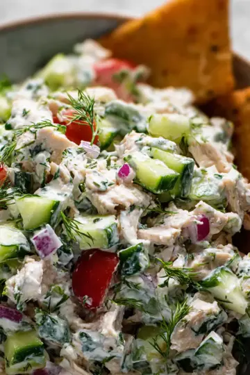 Tzatziki Chicken Salad