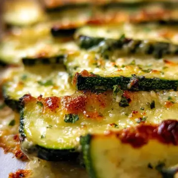 Quick & Easy Baked Zucchini