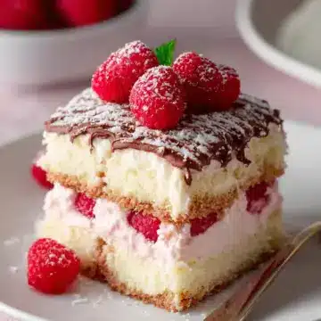 White Chocolate Raspberry Tiramisu