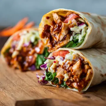 BBQ Chicken Wraps