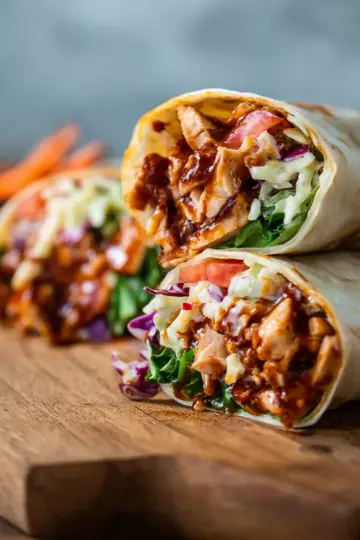 BBQ Chicken Wraps