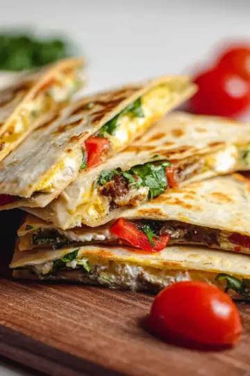 Mediterranean Quesadillas