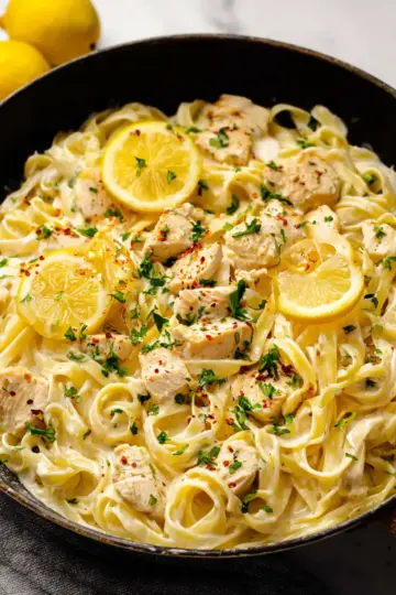 Creamy Lemon Chicken Pasta
