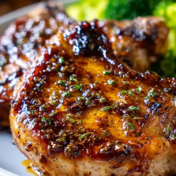 Brown Sugar Garlic Pork Chops
