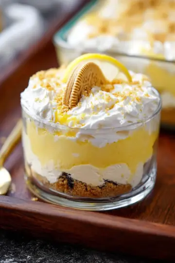 Heavenly Lemon Oreo Dessert