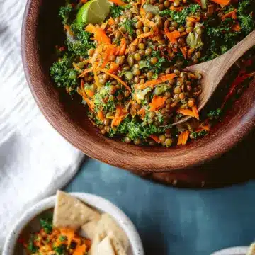 Moroccan Lentil Carrot Salad