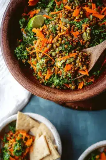 Moroccan Lentil Carrot Salad