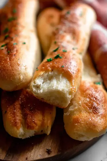 Homemade Soft Breadsticks