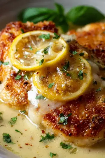 Zesty Italian Lemon Pecorino Chicken