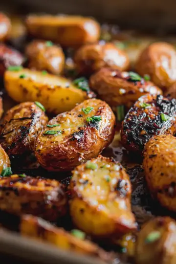 Honey Mustard Roasted Potatoes