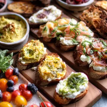 Brunch Bruschetta Bar