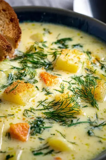 Creamy Potato Dill Soup