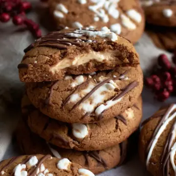 Gingerbread Cheesecake Cookies Recipe