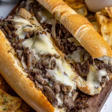 Tender Philly Cheesesteaks